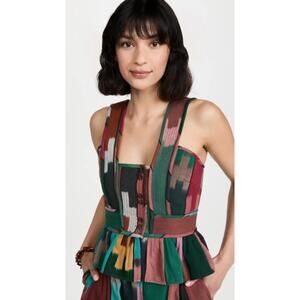 Ulla Johnson Andira Canvas Top in Souk